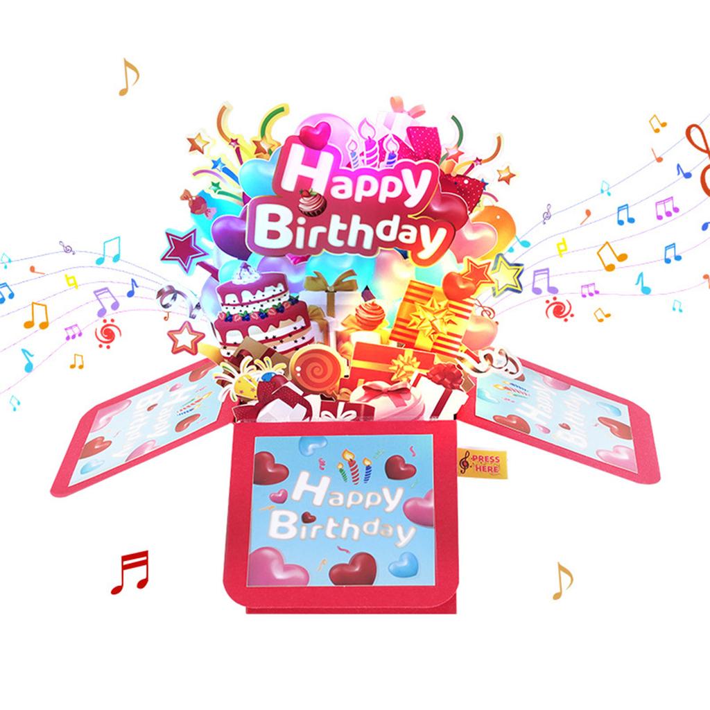 Handmade Musical Photo Frame Greeting Card Feature Built In Melodies And Sparkling LED Light Effect