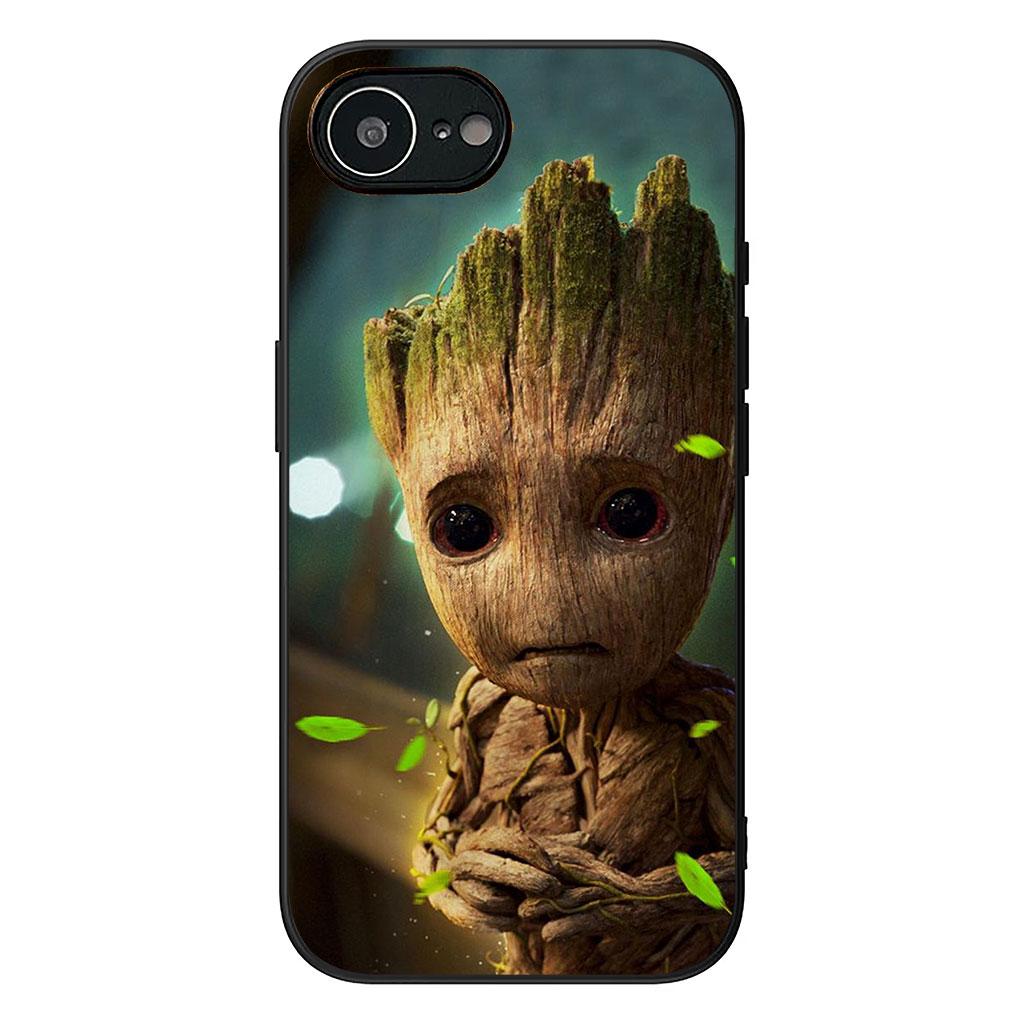 

Phone Cover Guardians of the Galaxy Marvel Groots for Samsung Galaxy S25 S24 S23 Fe Ultra Plus S7 Edge A05 A06 A16 A15 A35+ Case Galaxy S24 FE