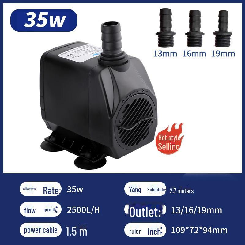 Silent Water Pump for Bonsai Fish Tank and Small Pond Fountain