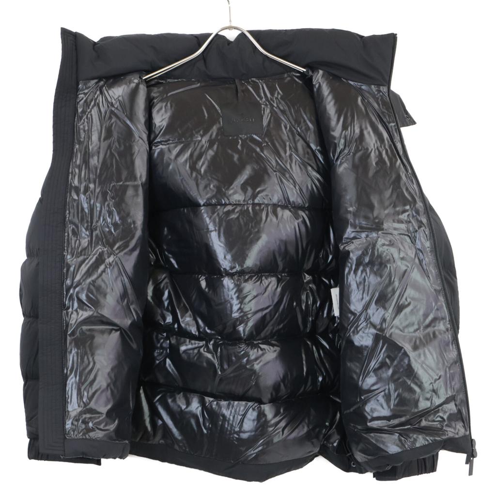 MONCLER PALLARDY/Paradise Back Logo Bi-Color Hooded Down Jacket 1 blackUsed