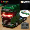 Huina 1501 770S 1/18 19Kanäle 2,4G RC Legierung Traktor LKW Ingenieurwesen Anhänger LKW Mit Licht Und Ton Spielzeug Für Jungen Erwachsene Geschenke