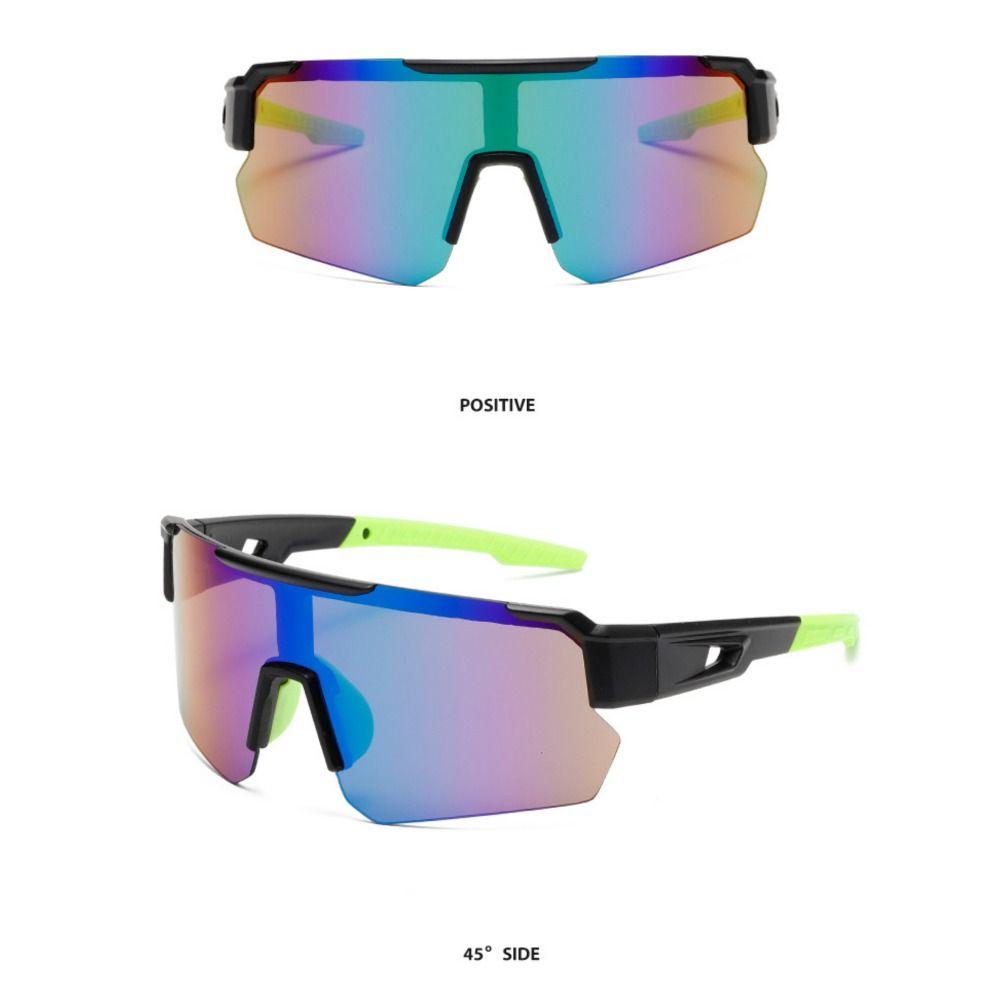 UV400 Cycling Sunglass Half Frame Outdoor Sport Goggle UV Resistant Cycling Glass Unisex