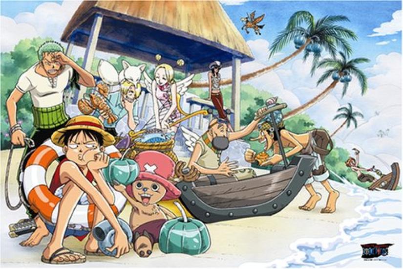 Ensky One Piece available at 500-piece puzzle, SkyPia, AM500-L51
