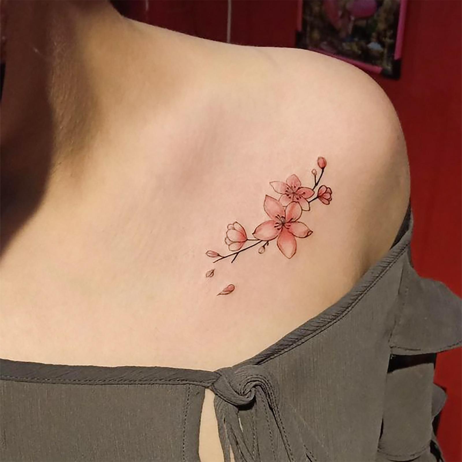 Glow Makeup Unisex Small Fresh High Sense Summer Sunflower Sunflower Bouquet Arm Tattoo Sticker
