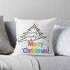 Merry Christmas Decoration Home Pillowcase Cushion Cover Autumn 45X45Cm Living Room Sofa Bed Pillowcase