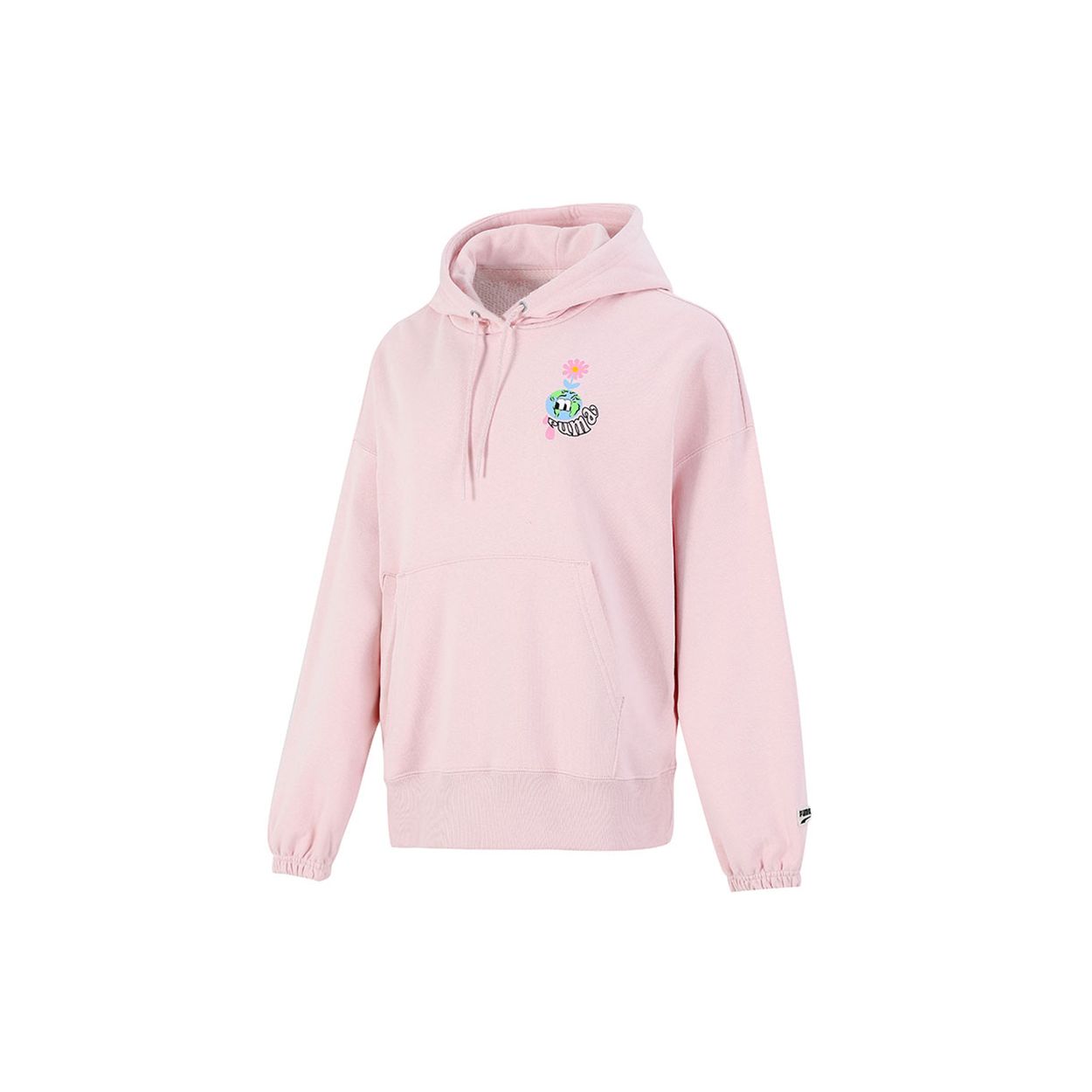 

Puma Downtown Graphic Hoodie With Letter Print Женская худи Розовый 533049-36