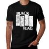 Black Flag Marble Logo Shirt Tshirt Large Size Casual Tee Shirt