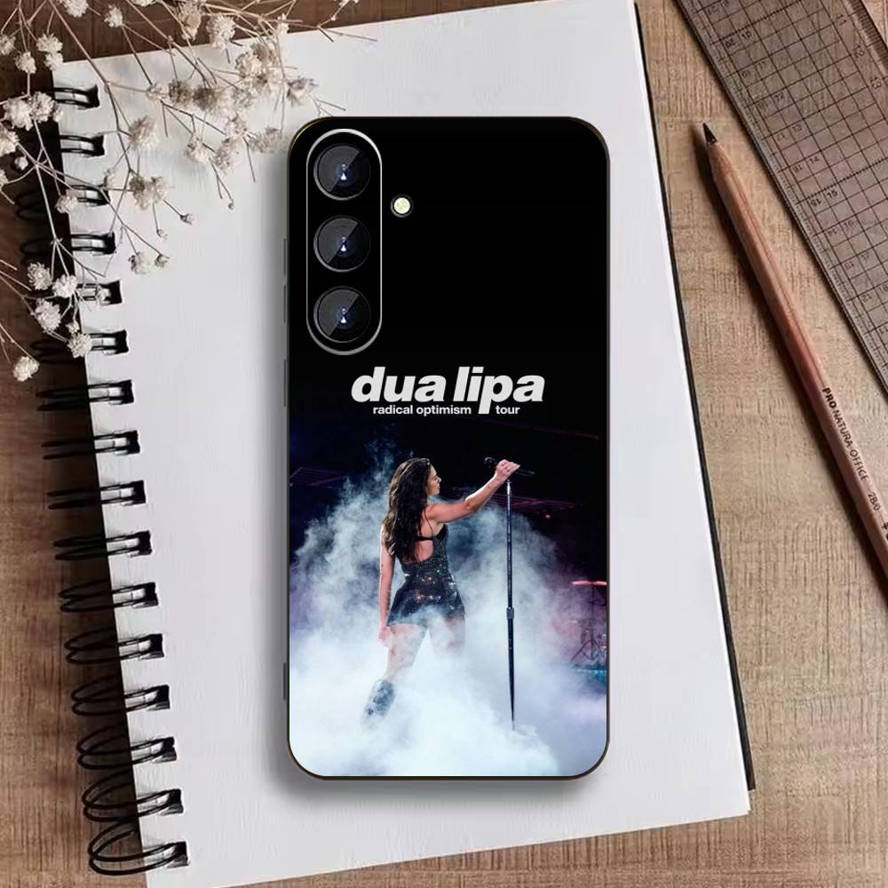 

Dua M-Lipas Singer Phone Case For Samsung Galaxy A73,A21s,A22,A31,A52,A53,A71,A41Soft Black Shell Samsung a40