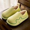Cotton Slippers Women's Winter Bag and Indoor Home Waterproof Slip Couple Pair of Cotton Shoes Men Wear Non-slip Outside