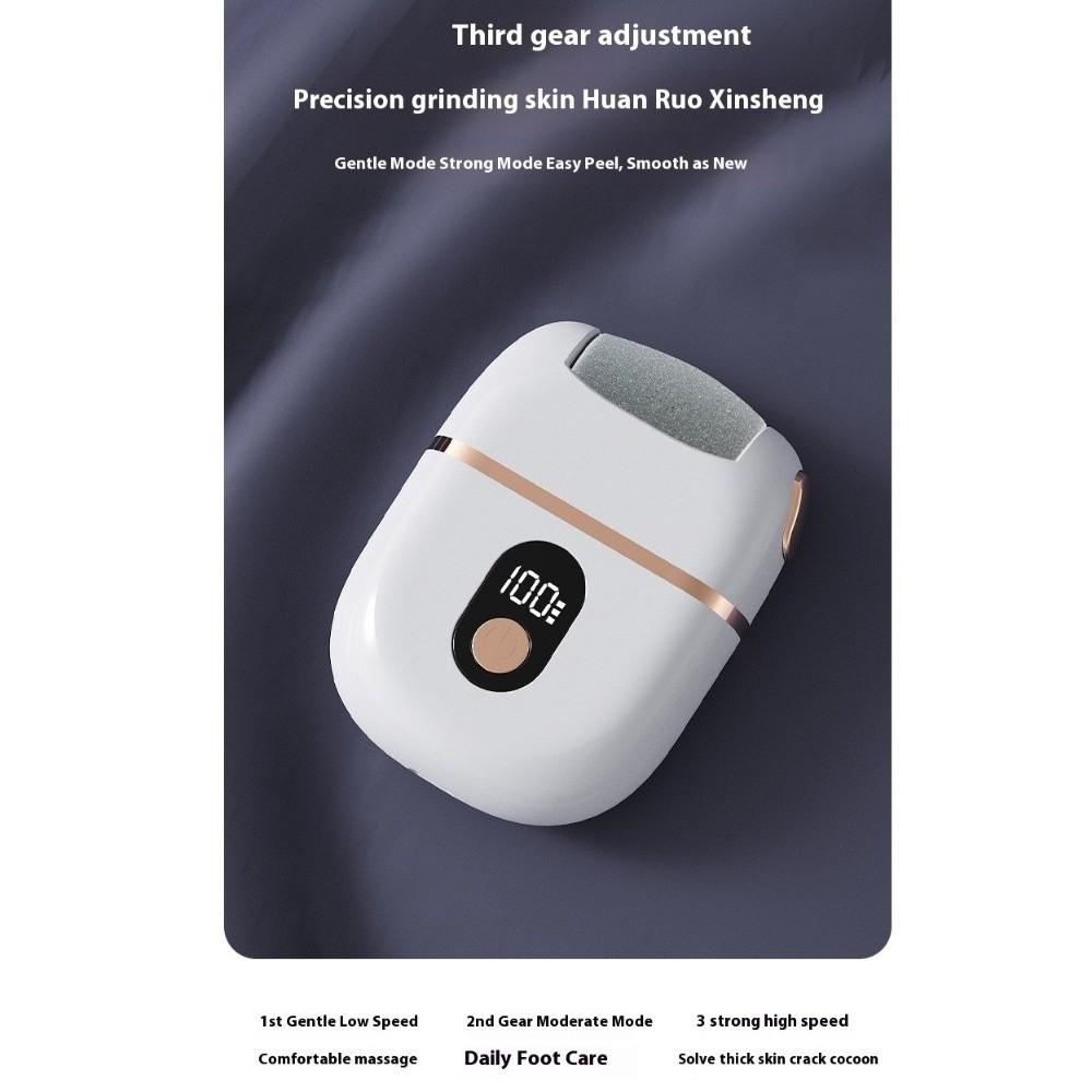 Foot File Electric Foot Grinder Digital Display Dead Skin Remover  Foot Care Grinding Pedicure Tool
