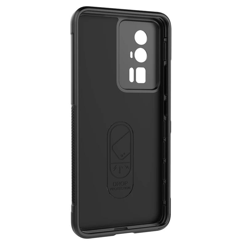 For Xiaomi Poco F5 Pro F3 F4 GT 5G Back Cover Phone Case Soft Liquid Silicone Anti-fall Shockproof Armor Protect Funda Coque