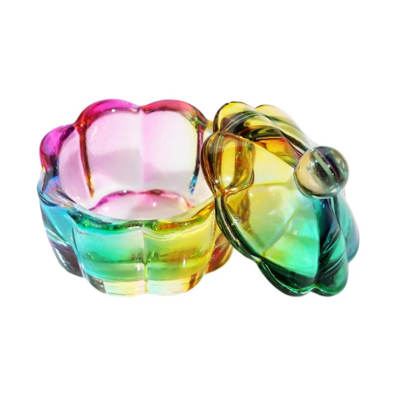 Nails Art Glass Acrylic Dappen Dish Nail Crystal Bowl Nail Liquids Crystal Cup Nail Design Tool Crystal Glass Dish