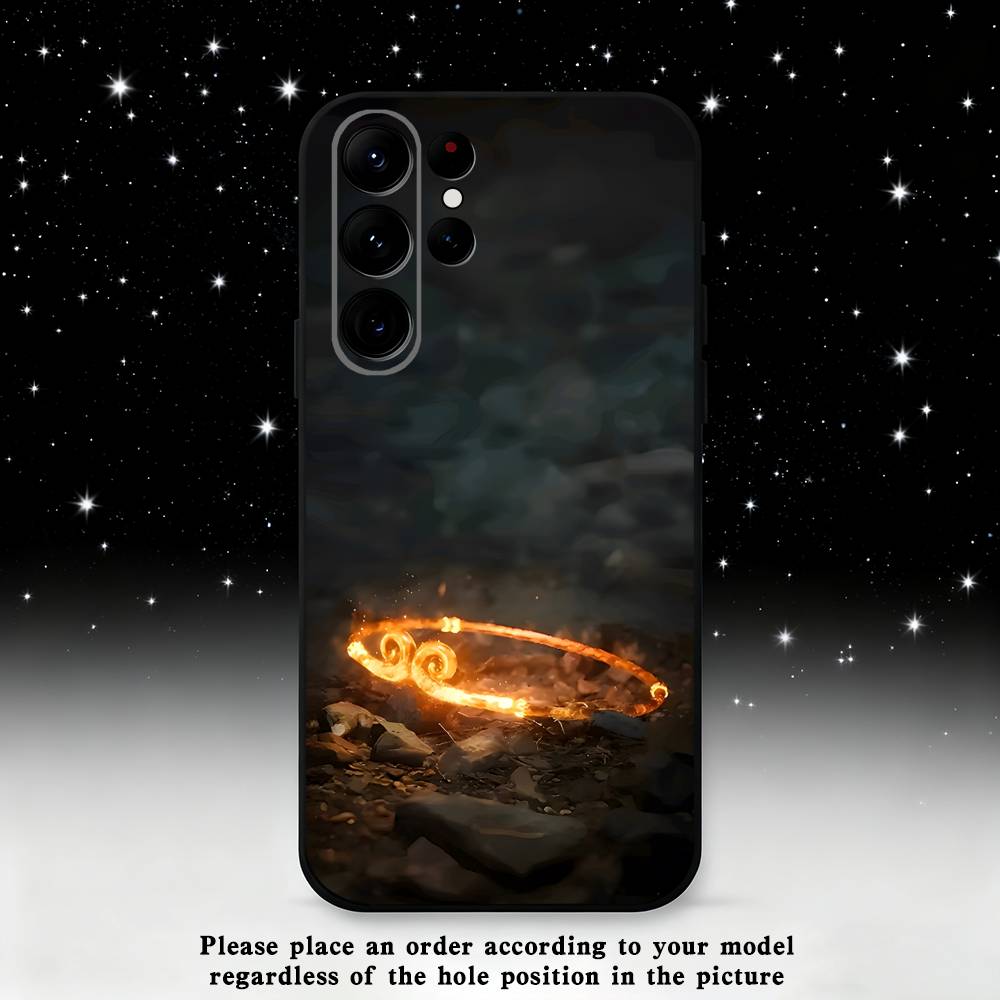 Black Myth Wukong Phone Case For Samsung S25,S24,S23,S22,S21,S20,S10,Ultra,Plus,Lite,FE,Soft Silicone Black Cover