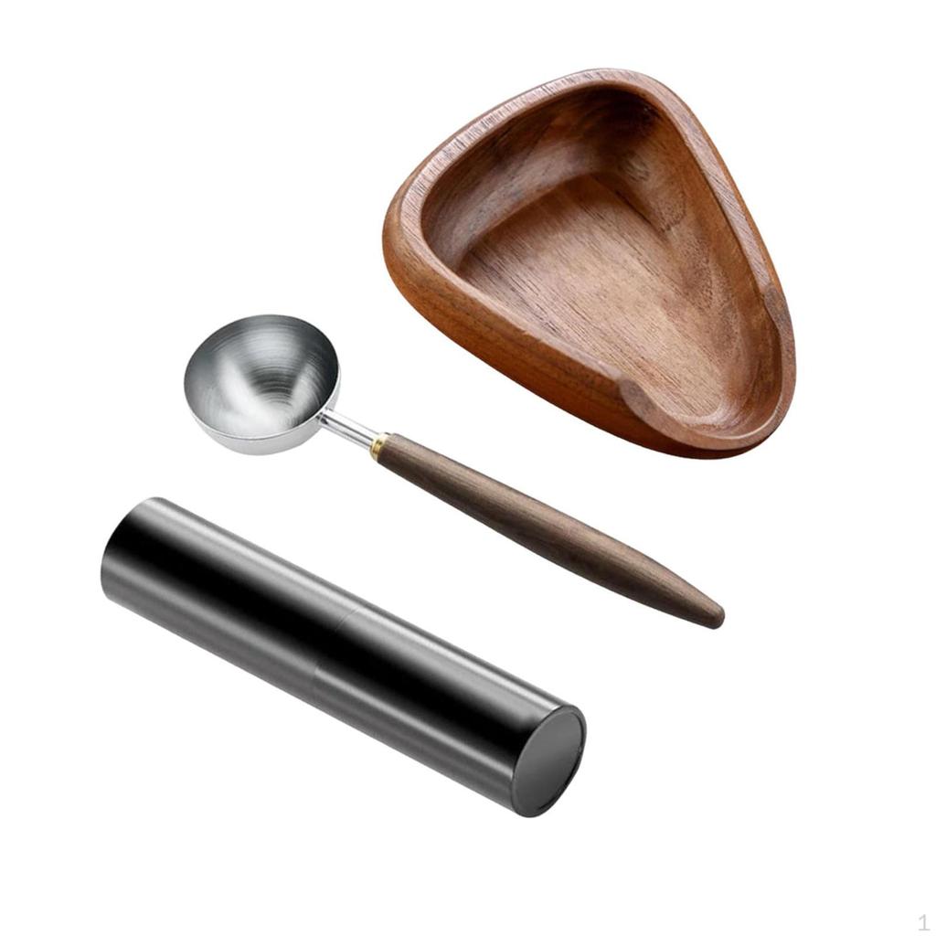 3 Pieces Coffee Bean Weighing Bowl Weight Container Tea Leaf Display Tray