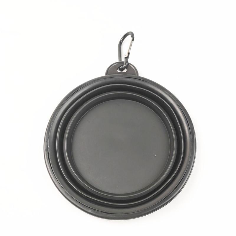 Collapsible Silicone Travel Bowl for Pets - Portable Food Bowl for Dogs & Cats