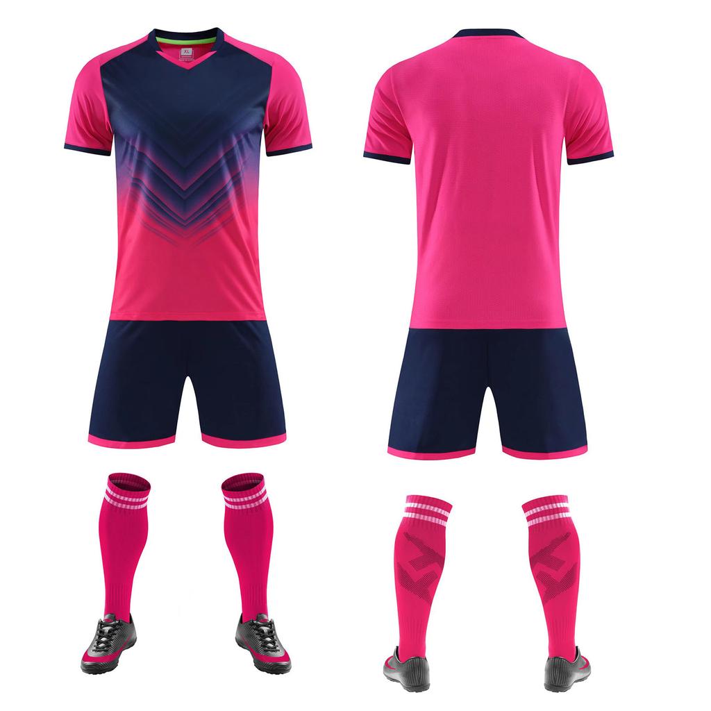 Customized Football Jersey Set Light Board Adult Children's Men's and Women's Jerseys Game Training Student Sports Game Football Jersey
