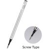 10 PCS Jinhao Roller Ball Pen Refills, Screw Type, Black Color, Medium Point,115mm