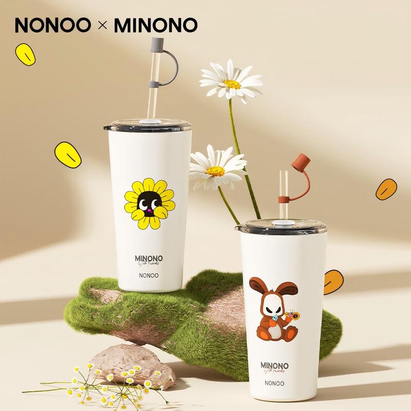 NONOO & MINONO 500ml 316 Stainless Steel Desktop Coffee Mug