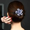 European-Style Korean Rhinestone Ponytail Hair Bun Holder Clip