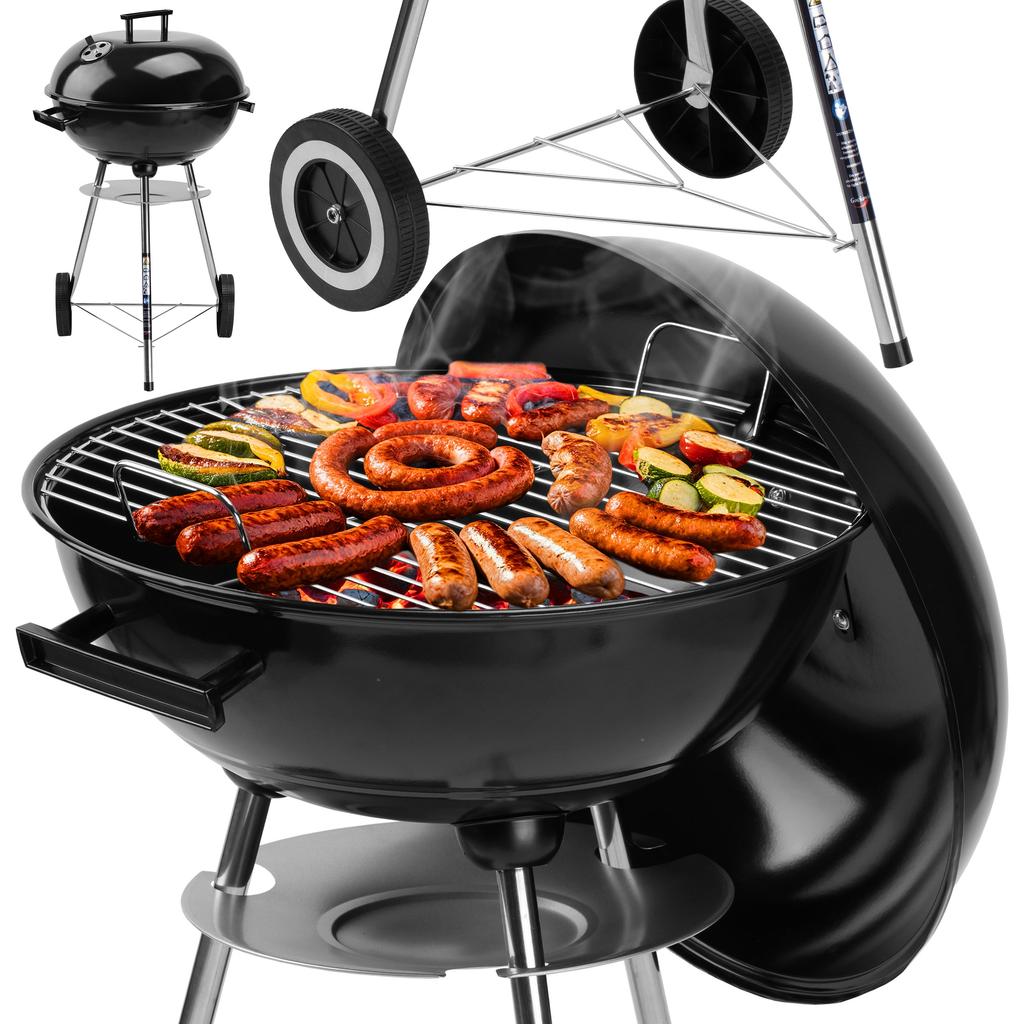 Grill Węglowy Ogrodowy Rund Czarny