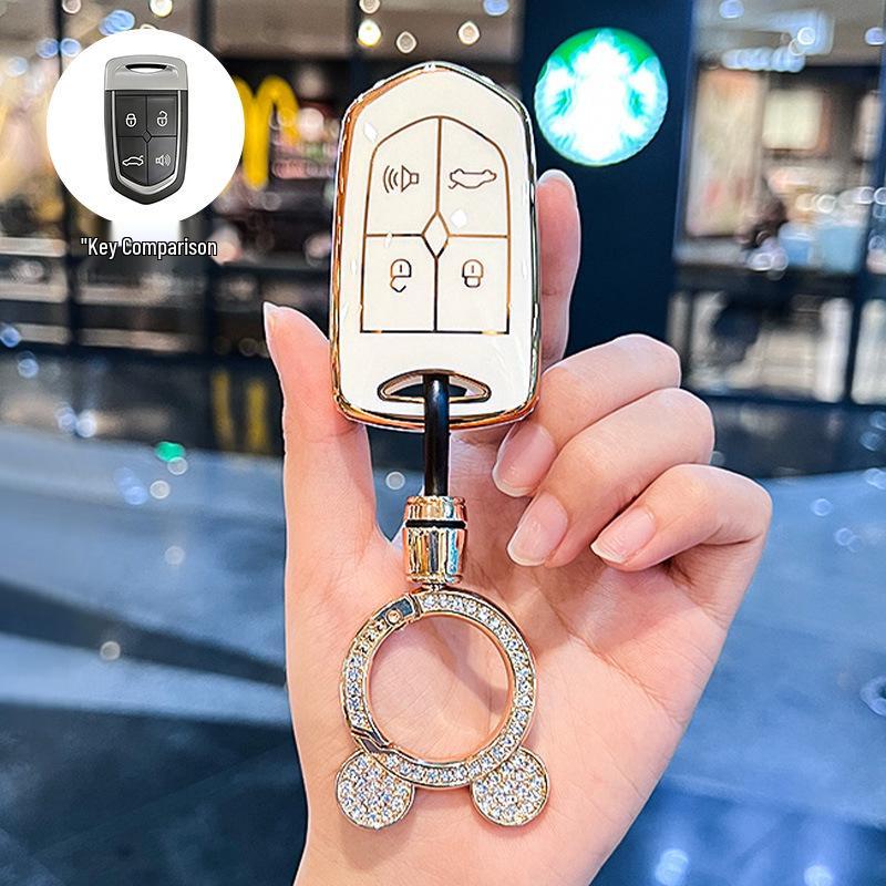 Borgward BX5/BX7 High-Grade Key Case: Protective Shell with Buckle for Men and Women