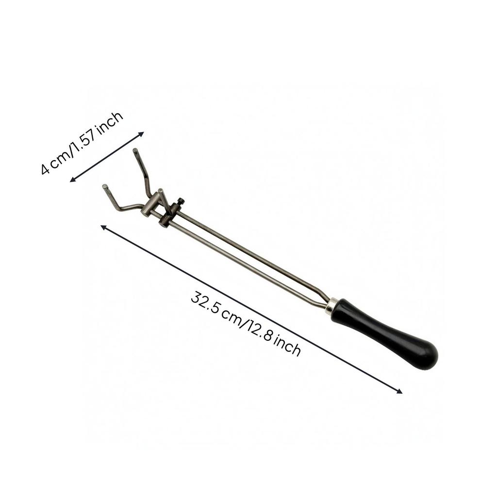 Crucible Gripper with Adjustable Head Long-Lasting Casting Tongs Reinforced