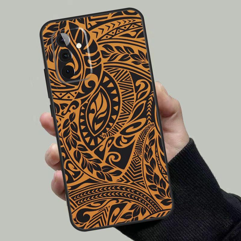 Maori Tribal Samoan Polynesian Print Case For Samsung Galaxy A56 A36 A16 A33 A13 A23 A52 A32 A12 A54 A34 A14 A53 A15 A35 A55 A17