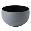 Edition Asahi Koyo Large Round Gray 1 Microwave and Dishwasher Comfortable To Made In WAYOWAN [Limited Color] Bowl, (Light Ink), Piece, Safe, Hold,