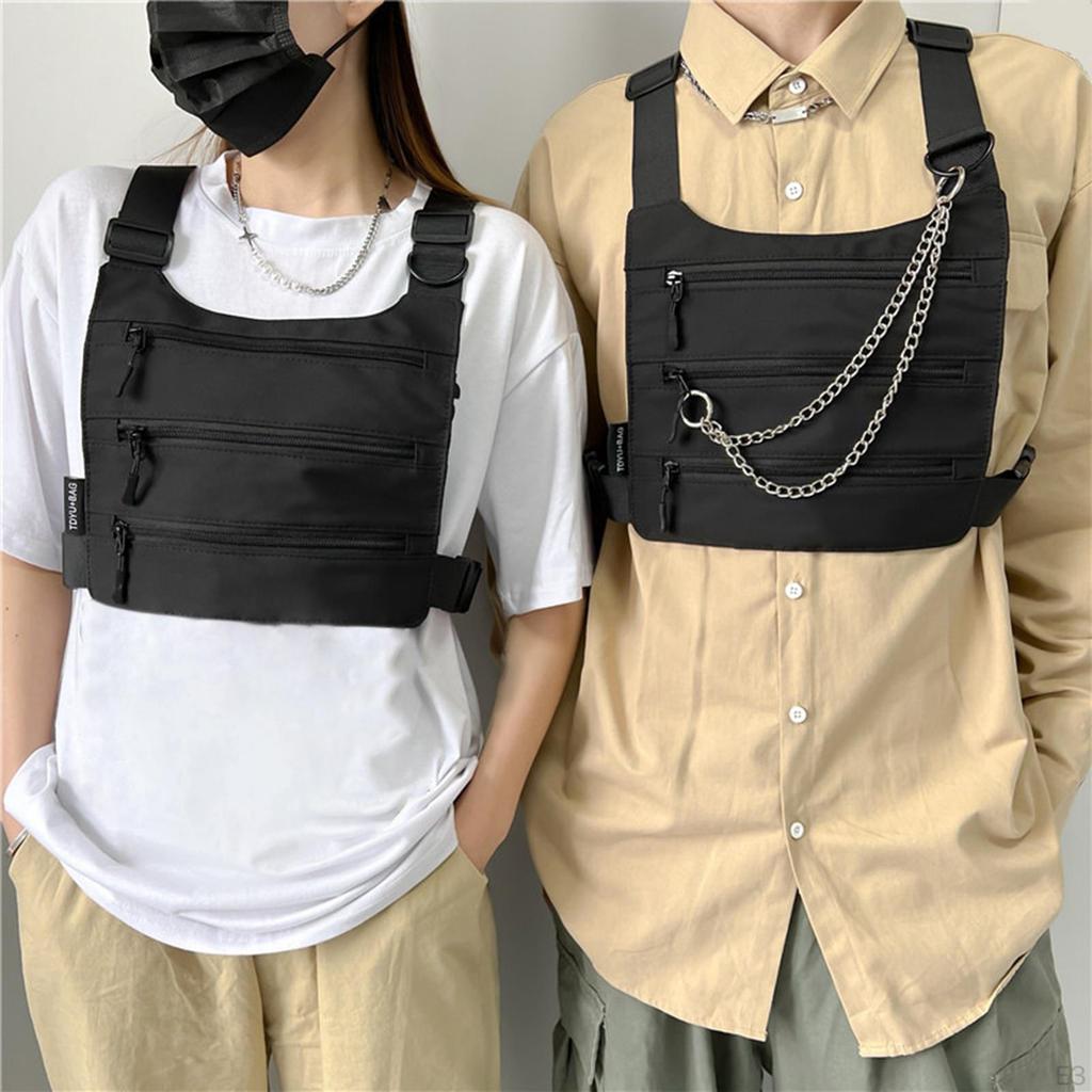 Chest Bags Rig Pack for Men Street Functional Unisex Travel