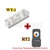 WT1 RT1/2 TW1/2 Skydance DC12V-36V LED Dimmer Controller 2CH Smart 2.4G RF Wireless Remote Dimming Switch WW CW CCT Controller