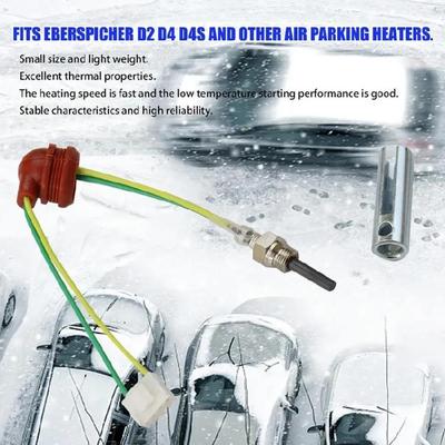 Parking Heater 12V Metal Ceramic Pin Glow Plug with Removal Fitting Tool 5KW/2KW