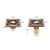 11X11cm antique brass odor proof floor drain bathroom shower room bathroom floor drain odor proof hardware bathroom accessories