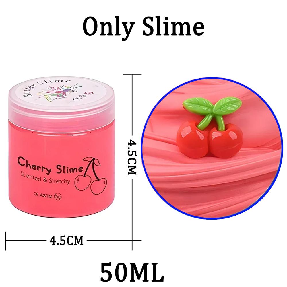Toys 12pcs Round Jar Butter Slime 50ml Playset Soft Rubber Clay Children's Stress Relief Diy Birthday Gift Presents For Boys Girls And Girls