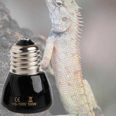 Bec de căldură rezistent la impact cu infraroșu termoceramic spirală lampă de căldură pentru reptile