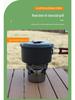 Portable Brass Alcohol Camping Stove - Outdoor Picnic & German Vaporizer