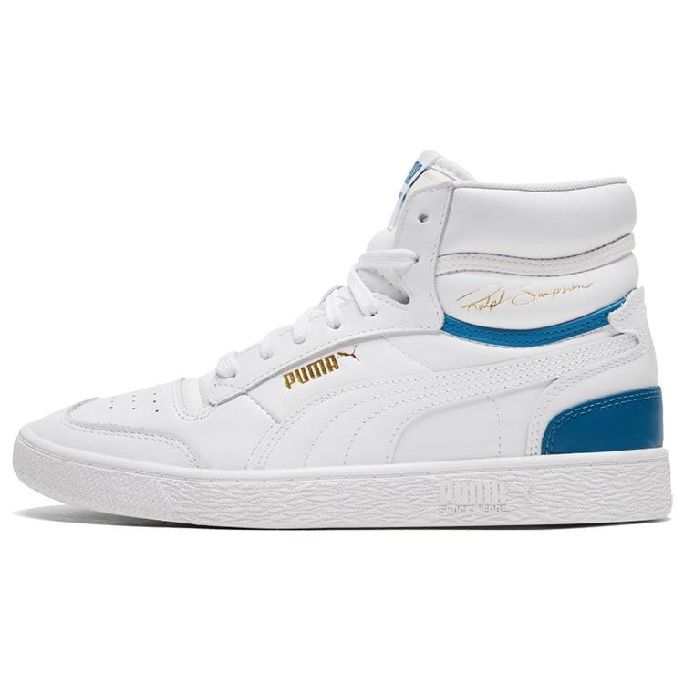 PUMA Ralph Sampson Mid  White Digi Blue  Men s 370847-14 EU 36