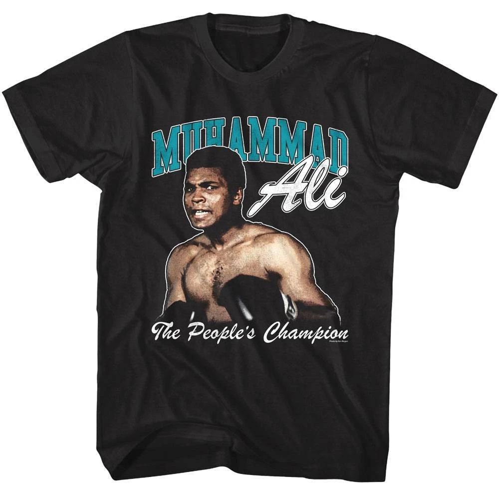 Muhammad Ali People s Champion Men s T Shirt L
