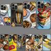 Sardinen Dosen Handyhülle Für Iphone 16E 15 Pro 14 Plus 17E 16 17 Pro Max Air 11 12 13 Mini Stoßfest Capa Niedliche Abdeckung TPU C