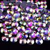 Blinginbox Hight Quality Rhinestone Bulk Special Shapes Crystal AB Hot Fix Rhinestones Iron on Rhinestones for Fabric Decoration