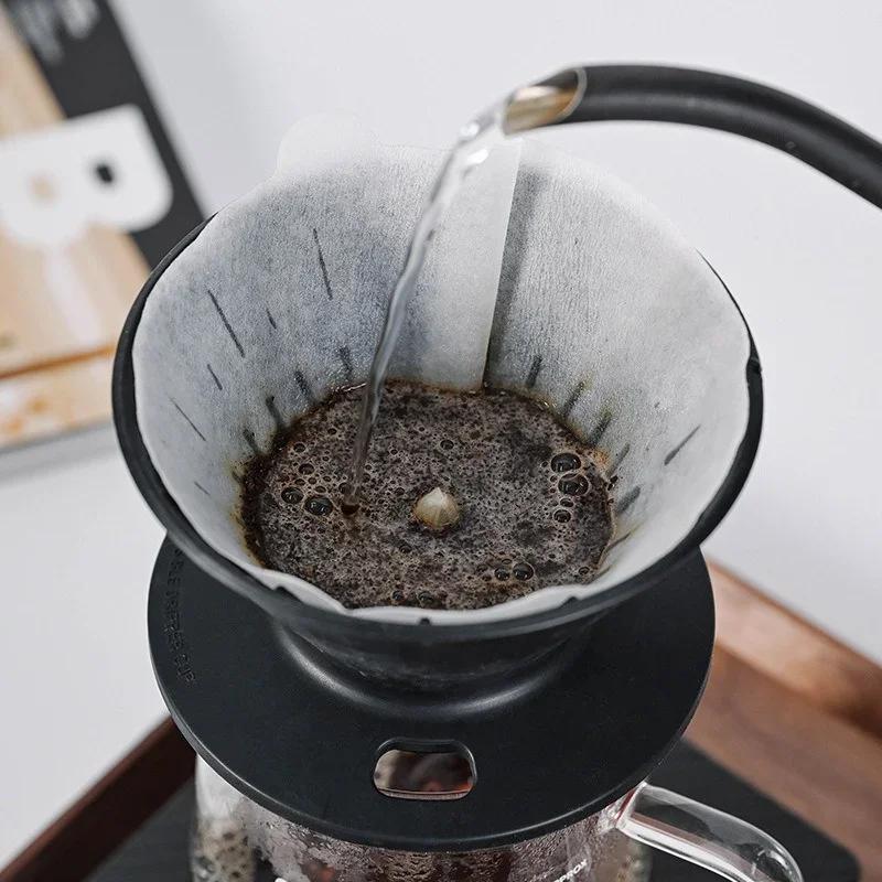 Silicone Coffee Filter Cup Multifunctional Foldable Coffee Filter Drip Coffee Tea Holder Funnel Reusable Outdoor Coffee Filter