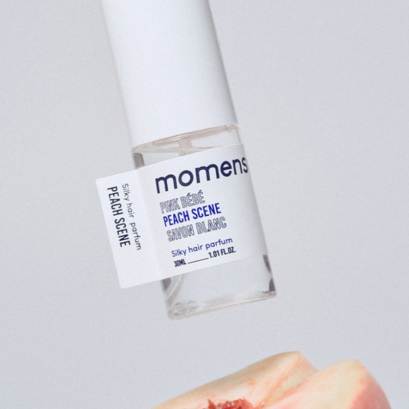 

momenscent [Запах персика] Шовковий парфум для волосся Сцена з персиками 30 мл 30ml