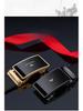 Paul Men's High-Grade Leather Automatic Buckle Belt - Sleek Business Style