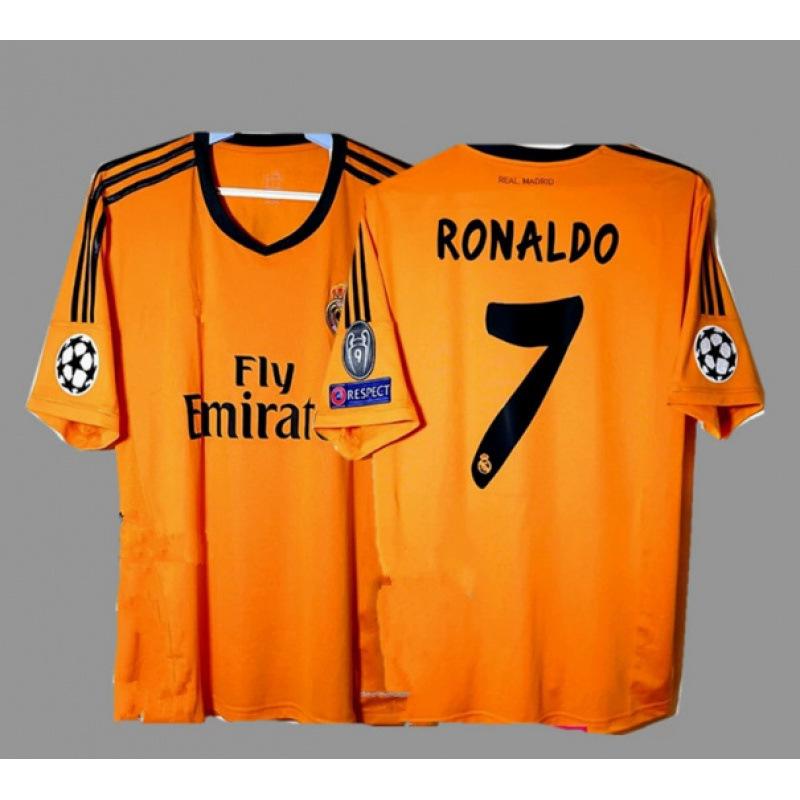 Maglia da calcio vintage Beckham Zidane Messi C Ronaldo maglia classica da campionato