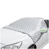 Double Layer Windproof Snow & Frostproof Car Sunshade Cover for Windshield & Half Body