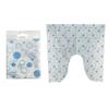 Disposable U Shaped Waterproof Non Slip Toilet Floor Mats for Bathroom Hygiene and Cleanliness