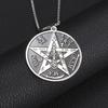 Ancient Egyptian Animal Totem Ankh Cross Pendant Necklace for Men Women Fashion Charm Lucky Riding Jewelry
