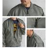 WAIPER US Military Early Model Flight SAGE Reprint 44 inc. L-2B Jacket, MIL-J-7448C Model, [WP07] (Size (XXL) SAGE)