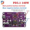 140W Fast Charging Power Module for 3S 4S 5S 6S Lithium Battery PD3.1 Type-C Interface Charging And Discharging Module