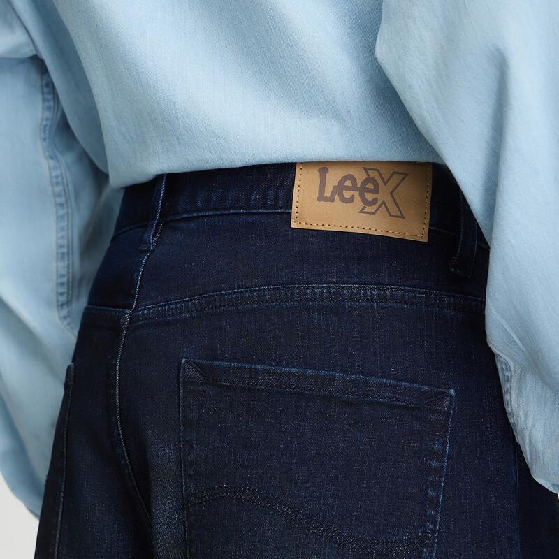 Lee EasyRider 761 Men's Dark Blue Loose Wide Leg Jeans