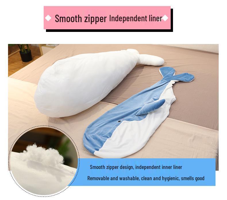 Cartoon Whale Shark Plush Toy Soft Pillow